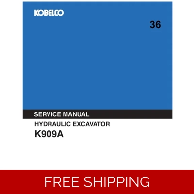 KOBELCO K909A EXCAVATOR SERVICE REPAIR MANUAL